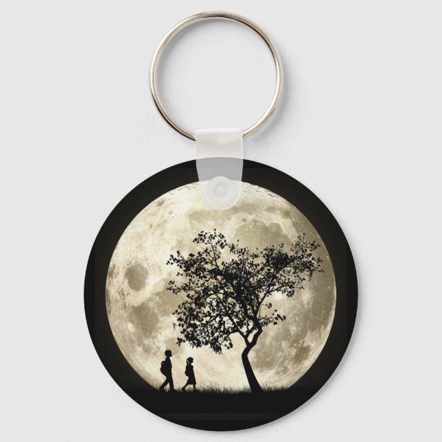 Porte-clés Pleine lune (Recto)