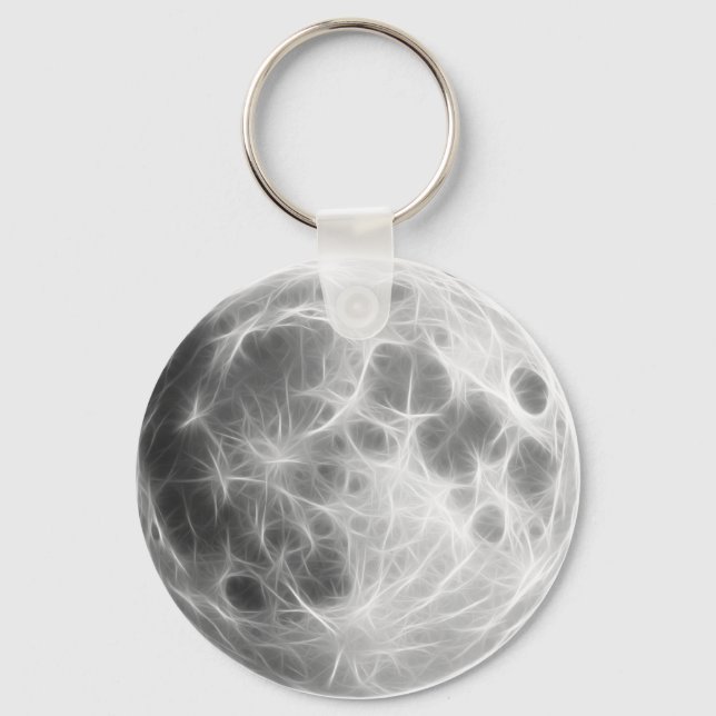 Porte-clés Pleine lune Lunet Planet Globe (Recto)