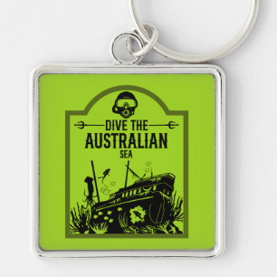 Porte-clés Plongée sur épaves Australie 