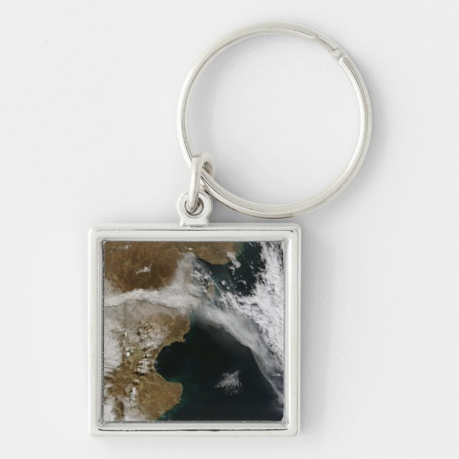 Porte-clés Plume de cendres de l'éruption du volcan Chaiten,  (Devant)