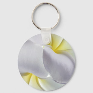 Porte-clés Plumeria Frangipani Hawaii Flower Customized Blank