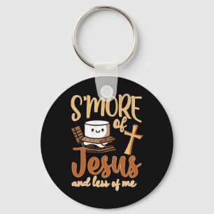 Porte-clés Plus De Jésus Moins De Moi Camping Chrétien Camper