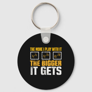 Porte-clés Plus Je Joue Avec Elle Plus Il Geste Gym Mus