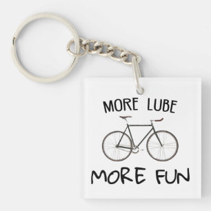 Porte-clés Plus Lube Plus Vélo Amusant