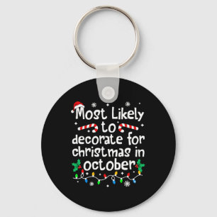Porte-clés Plus susceptible de décorer pour Noël en octobre M