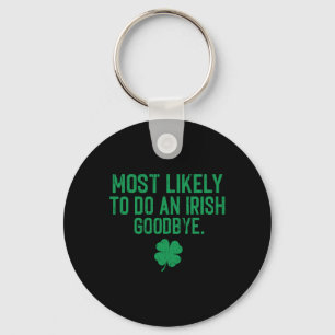 Porte-clés Plus susceptible de faire un au revoir à l'irlanda