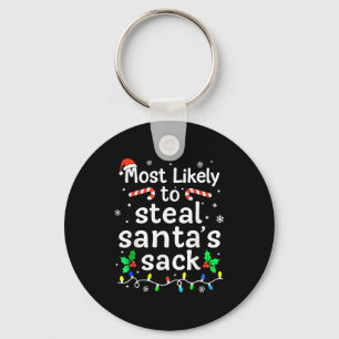Porte-clés Plus susceptible de voler le sac de Santa Famille