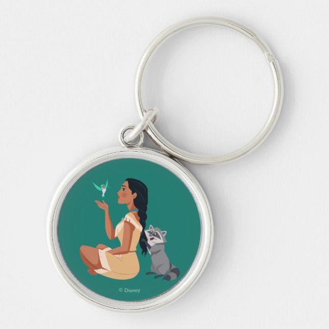 Porte-clés Pocahontas et Pals Amitié forestière (Devant)