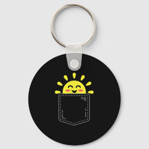 Porte-clés Pochette De Soleil Été Heureux Soleil Motivation I