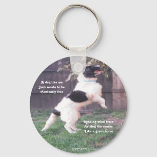 Porte-clés Poème Cheval De Chien porte - clé Par Ladee Basset