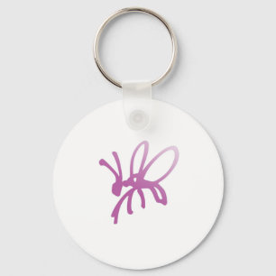 Porte-clés Poetica Bug rose