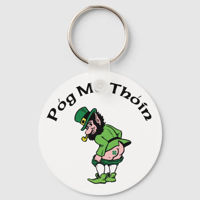 Porte-clés Pog Mo Thoin Cadeau (Recto)