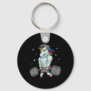 Porte-clés Poids Unicorn - Funny Deadlift Et Gym Gif