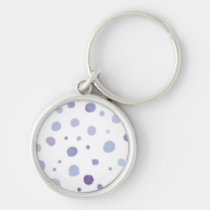 Porte-clés pois peints à la main