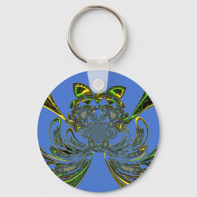Porte-clés Poisson de plumes (Recto)