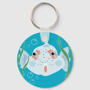 Porte-clés Poisson Drôle