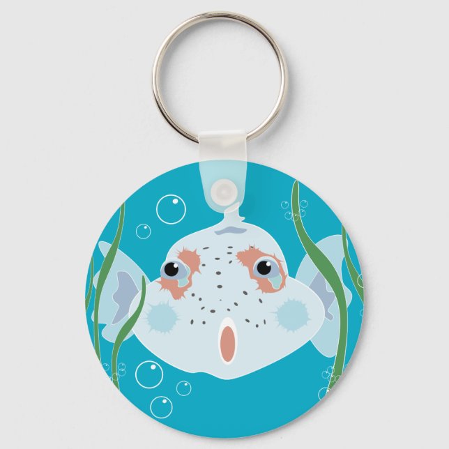 Porte-clés Poisson Drôle (Recto)