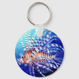 Porte-clés Poisson Lion De Bornéo