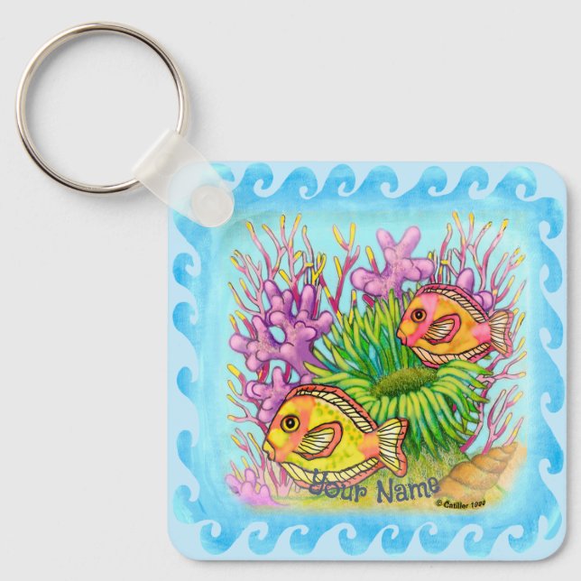 Porte-clés Poisson Scuba (Recto)