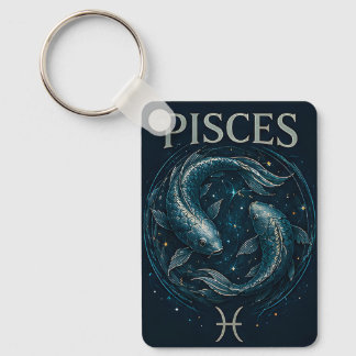 Porte-clés Poissons Symbole Zodiaque Céleste Astrologie