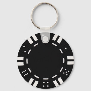 Porte-clés poker chip key chain