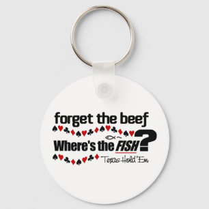 Porte-clés Poker Fish keychain