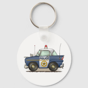 Porte-clés Police voiture de police Crusier Cop Porte - clé v