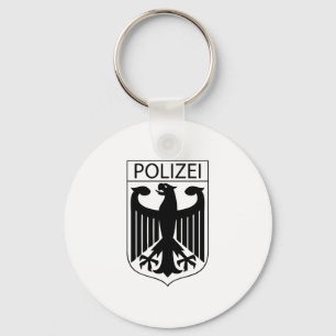Porte-clés POLIZEI - Cadeaux Symboles de police allemands