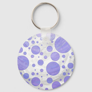 Porte-clés Polka Dot Soleil Violet