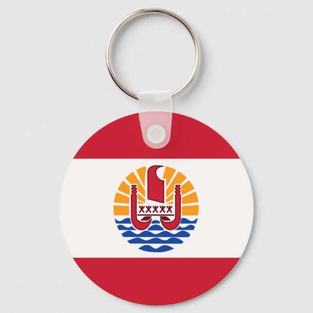 Porte-clés polynésie française (Recto)