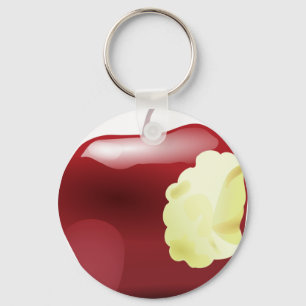 Porte-clés pomme