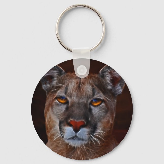 Porte-clés Pomme de lion de montagne (Recto)