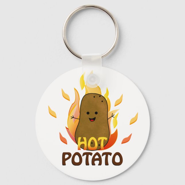 Porte-clés Pomme de terre chaude (Recto)