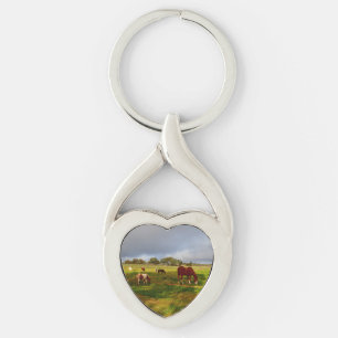 Porte-clés Poney Et Châtaignier, Clavier