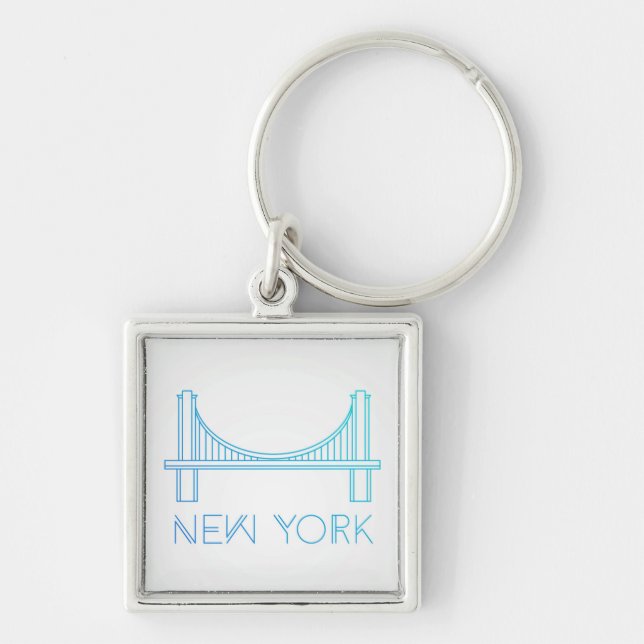 Porte-clés Pont de Brooklyn | New York City (Devant)