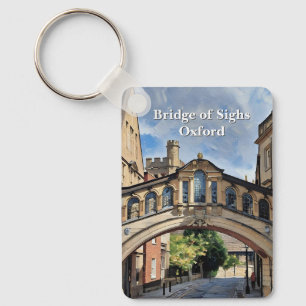Porte-clés Pont des Soupirs en peinture acrylique Oxford