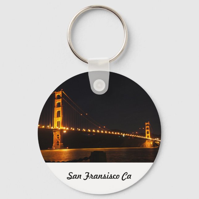 Porte-clés Pont du Golden Gate de San Francisco (Recto)