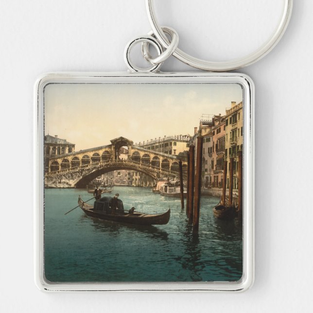 Porte-clés Pont I, Venise, Italie de Rialto (Devant)