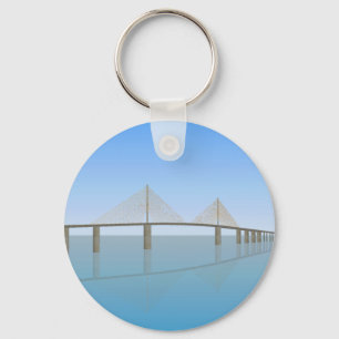 Porte-clés Pont Sunshine Skyway : Tampa Bay :