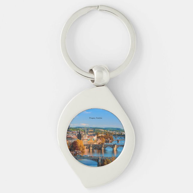 Porte-clés Ponts de Prague Czechia (Devant)