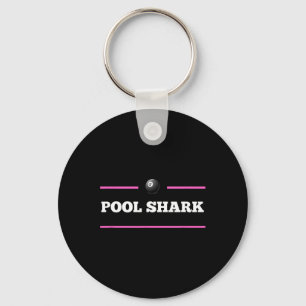 Porte-clés Pool Shark Billard femmes Hommes Jeunes