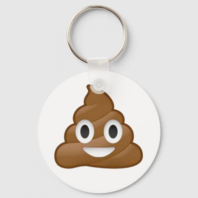 Porte-clés Poop émoji (Recto)