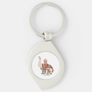 Porte-clés Pope Leo XIV Est 2025 Commemorative