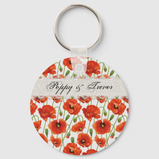 Porte-clés Poppy Red Summer