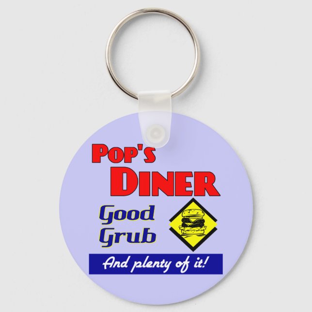 Porte-clés Pops Diner Cuisine Dire Porte - clé (Recto)
