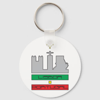 Porte-clés Porta-chaves Monumentos de Lisboa-Portugal