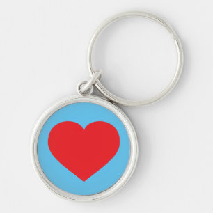 Porte-clés Porte - clé à coeur rouge