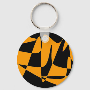 Porte-clés Porte - clé abstrait de motif