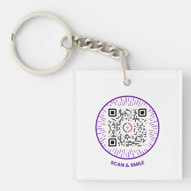 Porte-clés Porte - clé acrylique (Devant)