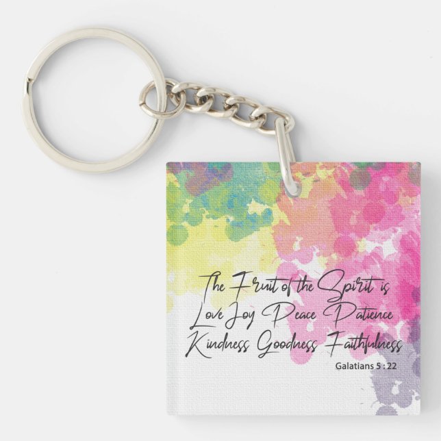 Porte-clés Porte - clé acrylique (Devant)